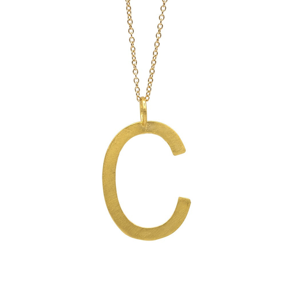 SILHOUETTE INITIAL PENDANTS - ELMABLINT.COM