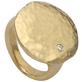 HORTENSE RING - HAMMERED - ELMABLINT.COM